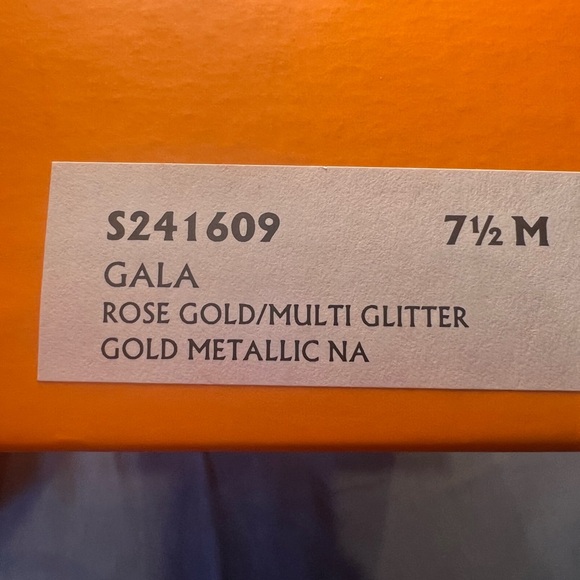 Kate Spade GALA Rose Gold/Multi Glitter Slip On - Picture 6 of 6